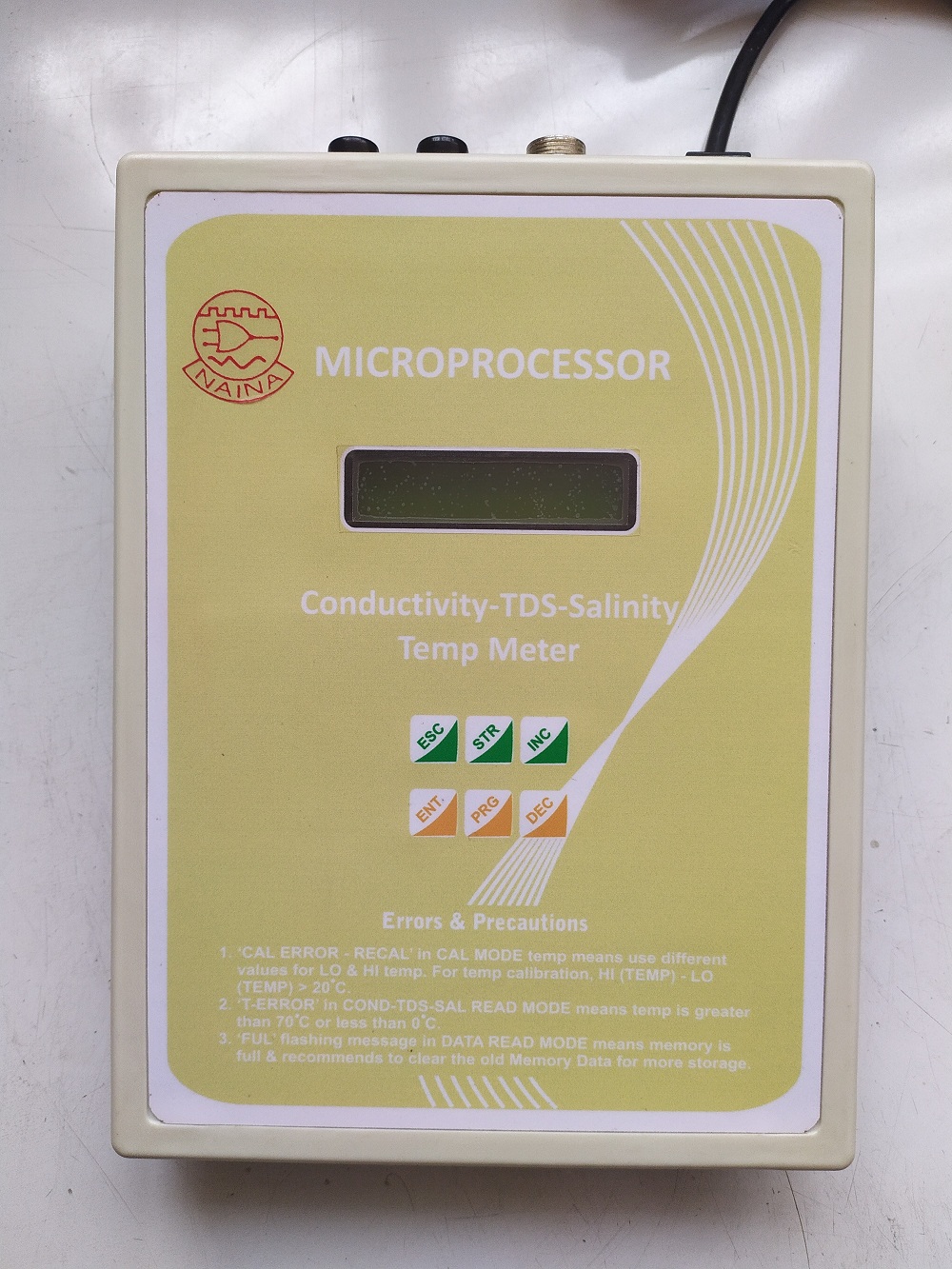 Microprocessor Cond.-TDS-Sal Meter NDC738